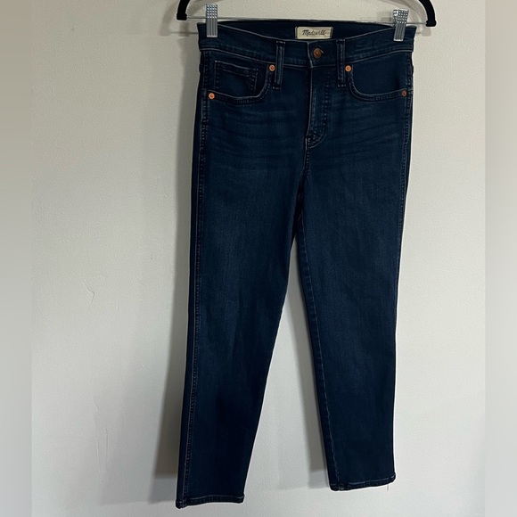 Madewell Mid Rise Stovepipe Jeans in Dahill Wash - Picture 5 of 14